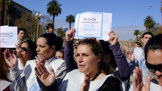 Rechazo de los deudores de créditos hipotecarios al mecanismo de actualización de las cuotas