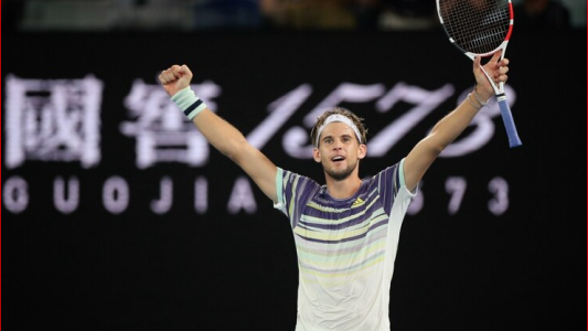 Abierto de Australia: Thiem dió el golpe y eliminó a Nadal