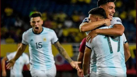 Sub 23:Argentina goleó a Venezuela y ganó su grupo