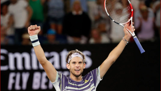 Dominique Thiem se metió en la final del Abierto de Australia