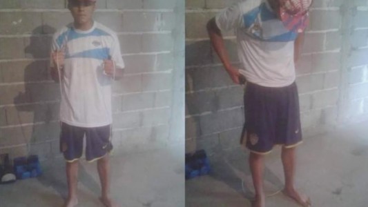 Promesa del boxeo va a entrenar descalzo porque no tiene zapatillas