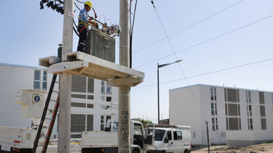 Comenzaron los trabajos para habilitar las viviendas sociales de B° Barranquitas