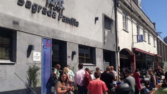 Apareció el dueño de la Sagrada Familia pero no dio explicaciones