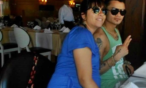 El Chino Maidana acompañó a su esposa Mariana en el parto de Juan Camilo