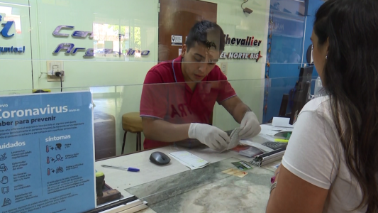 Cancelaciones masivas, higiene permanente y escaso movimiento en la Terminal