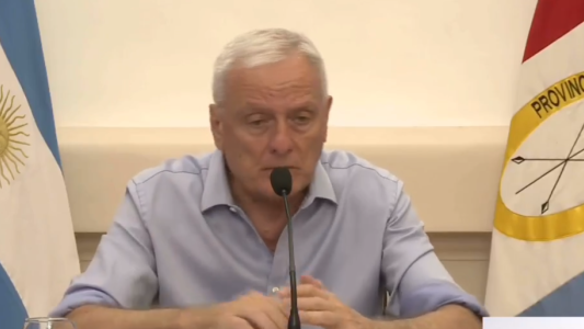 Parola adelantó que este lunes podría subir el número de infectados en la provincia