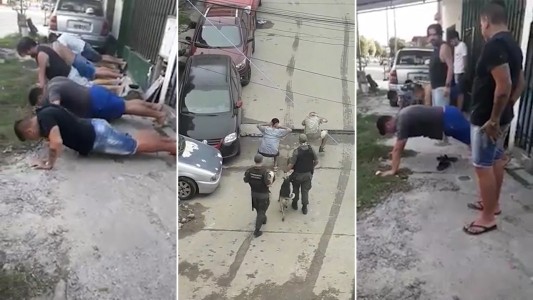 Separaron a los gendarmes que "bailaron" a los jóvenes que violaron la cuarentena