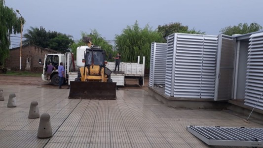 En pocos días más se habilitará en Coronda el hospital de campaña