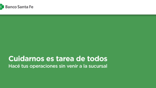 El Banco de Santa Fe permite realizar extracciones sin tarjeta de débito