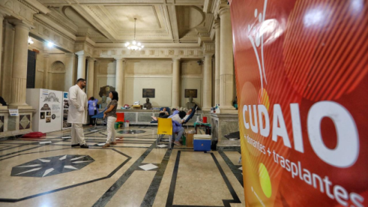 Se realiza una colecta de sangre en el Rectorado de la UNL