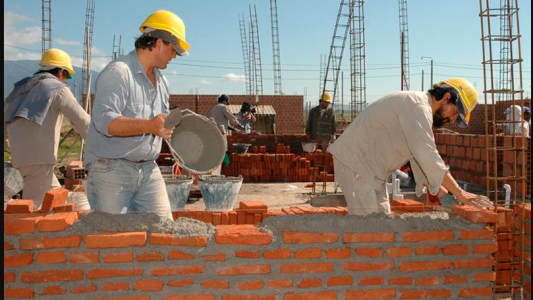 Fuerte caída de la actividad de la construcción en nuestro país con cifras alarmantes