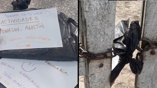 La historia de la maestra rural de Maciel que deja tareas en las tranqueras de sus alumnos