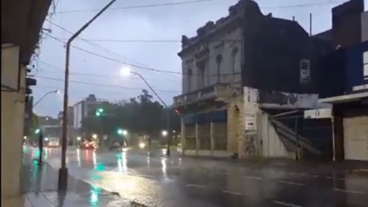 Rige un alerta meteorológico por tormentas fuertes para el centro-sur de Santa Fe
