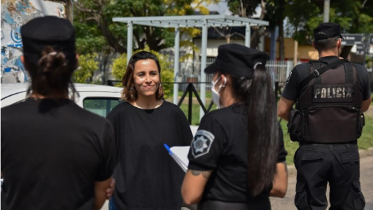 Programa de contención para el personal policial