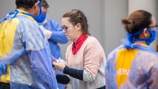 Emergentólogos de la UNL capacitan a personal del Cobem y el 107