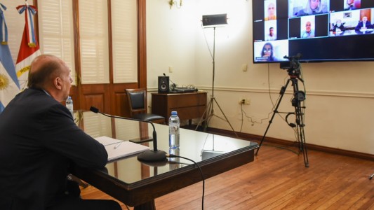 Encuentro de trabajo de autoridades provinciales con diputados de Juntos por el Cambio