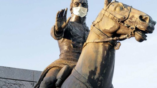 Uso de barbijo: desde el Brigadier hasta Inodoro Pereyra se suman a la campaña de concientización