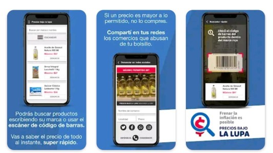 3000 descargas en 48 horas de la App "Precios bajo la lupa"