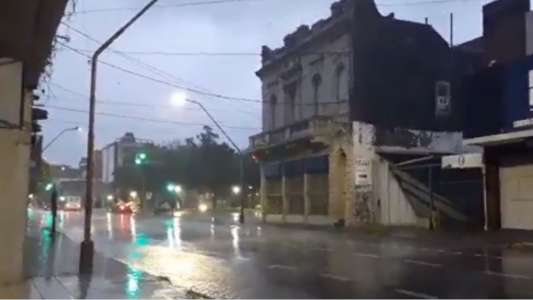 Aviso por tormentas fuertes y ocasional caída de granizo en la región