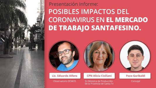 DEMOS analiza el impacto del coronavirus en el mercado de trabajo de Santa Fe