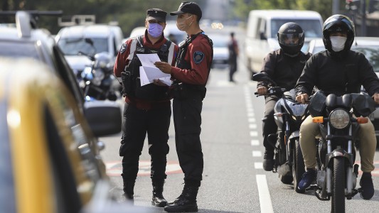 Incumplimiento de la cuarentena: casi 5 millones de infractores en todo el país