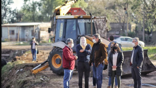 La Municipalidad comienza las obras en el Camino Viejo a Esperanza
