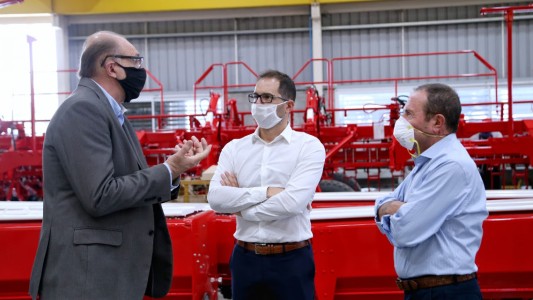 Perotti visitó empresa que anunció una inversión de casi 11 millones de dólares