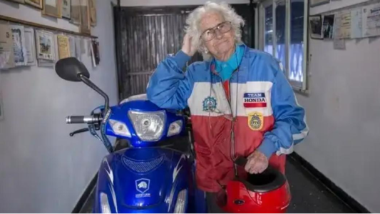 Lloran los motores: murió Nelly, la famosa abuela motera