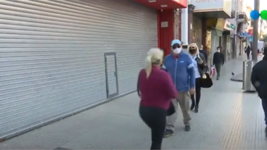 "Tristeza" por el cierre de 75 comercios durante la cuarentena en la ciudad de Santa Fe
