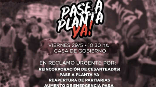 "Santa Fe Precarizada": Jornada provincial de lucha