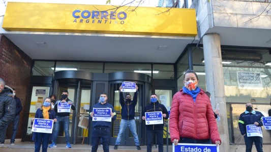 Los empleados del Correo Argentino en estado de alerta y asamblea