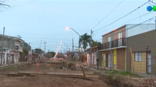 Reactivación de la obra del desagüe Espora: vecinos esperan que sea el fin del calvario