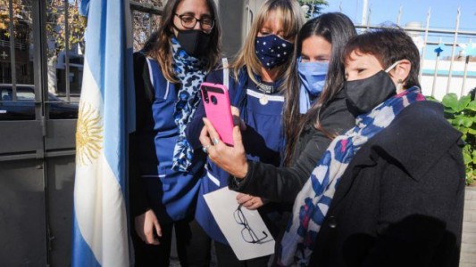 Prometieron lealtad a la Bandera en un acto virtual a través de videoconferencia