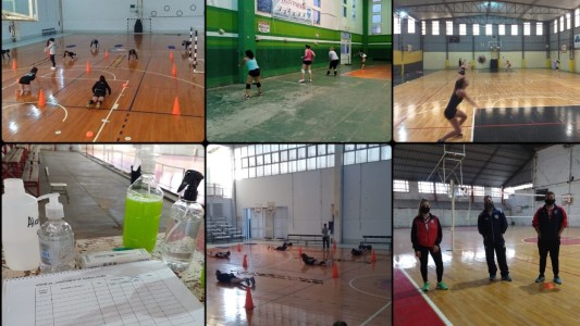 El vóleibol volvió a los entrenamientos en la provincia de Santa Fe