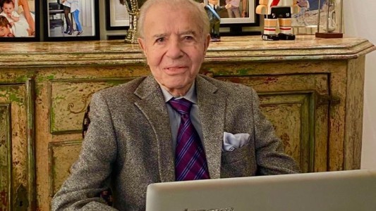 Carlos Menem está en terapia intensiva: dio negativo el testeo rápido de coronavirus