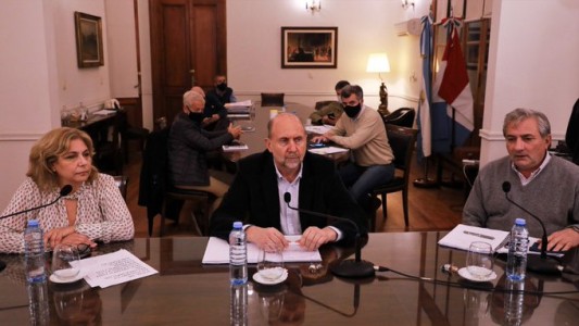 Perotti y su gabinete analizaron las nuevas medidas de ingresos y egresos de la provincia