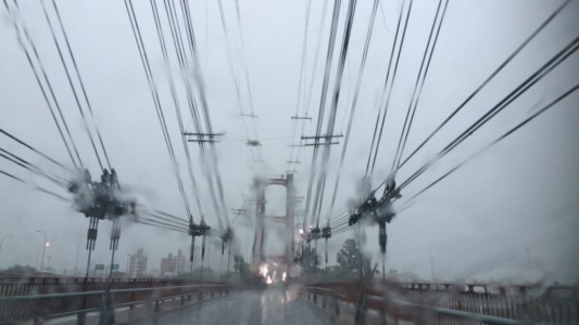 Rige un alerta por probables tormentas fuertes para centro y sur de la provincia de Santa Fe