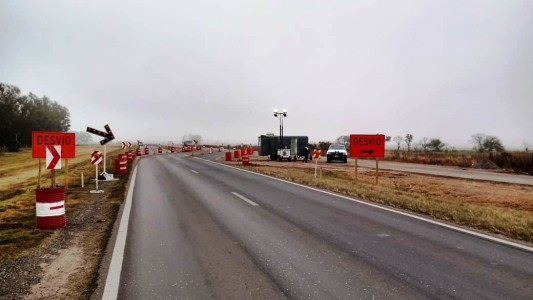 Por trabajos programados, se produce un desvío en la Ruta Nacional 34