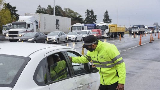 Coronavirus: son 24 los puestos de control a cargo de la Agencia de Seguridad Vial