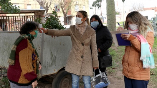 Coronavirus: el Plan Detectar llegó al barrio Las Flores de la ciudad de Santa Fe