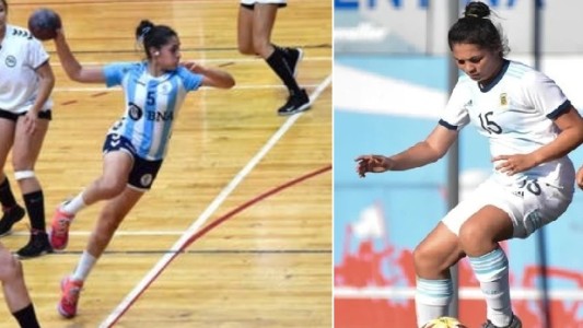 Tiene 16 años, juega en las selecciones de fútbol y handball, y quiere ser médica
