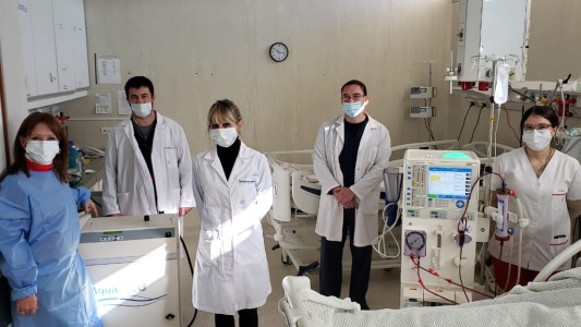 Rafaela realizó la primera diálisis en el sistema público de salud