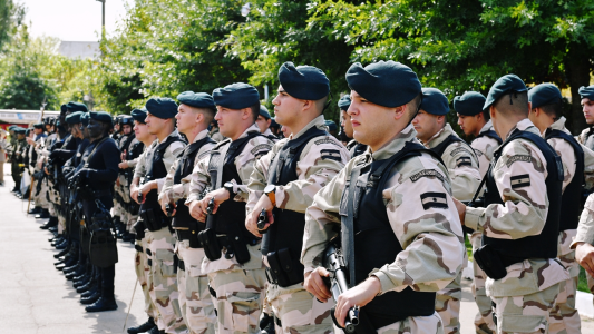 El grupo táctico Albatros se sumó al operativo para combatir los incendios en el delta