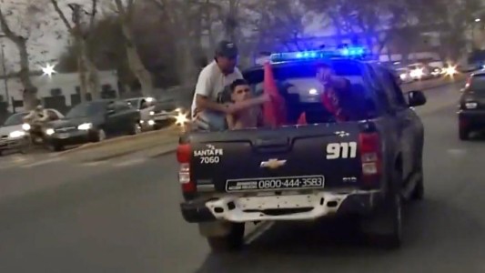 Tenso momento: heridos de bala piden auxilio a un móvil de Telefe Rosario