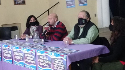 Paro docente: la ministra Cantero lamentó "los malos entendidos" con los gremios