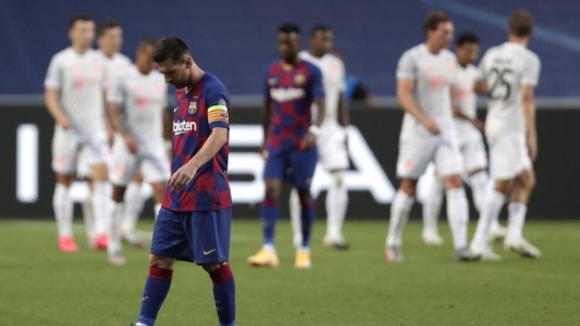 Paliza histórica al Barcelona: el Bayern le ganó 8 a 2 por la Champions