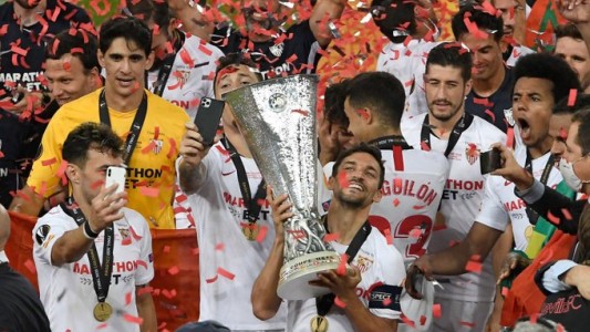 El Sevilla de Ocampos, Banega y Vázquez, campeón de la Europa League: le ganó al Inter de Lautaro Martínez