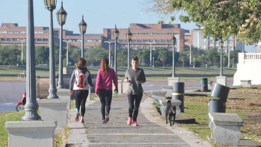 Domingo primaveral en la ciudad de Santa Fe
