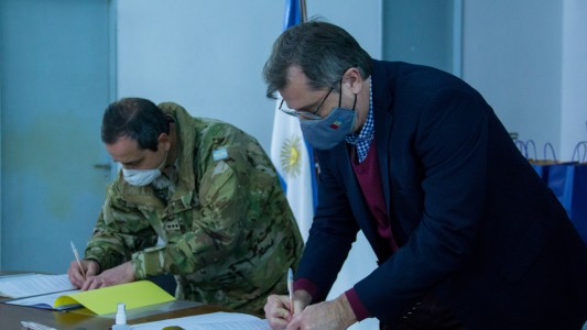 Santa Fe firmó un convenio con el Ejército Argentino de apoyo y asistencia a la comunidad
