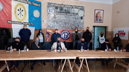 Las centrales sindicales de Santa Fe apoyan el Aporte Solidario y Extraordinario